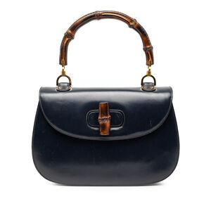 Pre-Loved Gucci Calfskin Bamboo Night